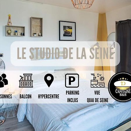 Appartement Studio De La Seine - Balcon - Hypercentre - Parking Inclus à Troyes Extérieur photo